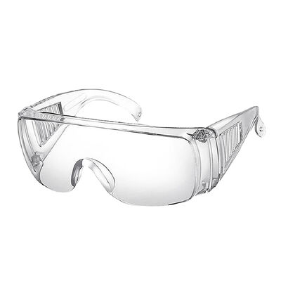 Quality  ANSI Z87.1 Anti Fog Safety Glasses Clear Polycarbonate With Side Shields for Industrial Work Men Women factory