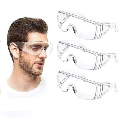 Quality  Ansi Z87.1 Protective Lab Security Clear Z87 Safety Glass Anti Fog Goggle Eye Protection Lentes De Seguridad Industrial Glasses factory