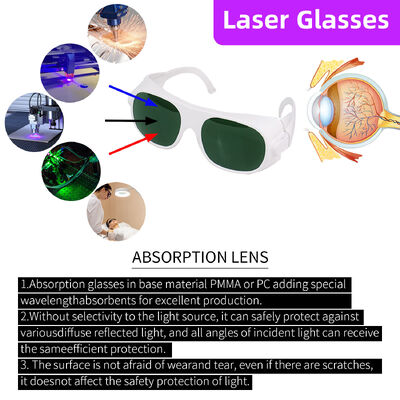 Laser Welding Glasses Laser Protective Goggles Work Safety Glasses for Industrial Welding Metal Fabrication Repair Work