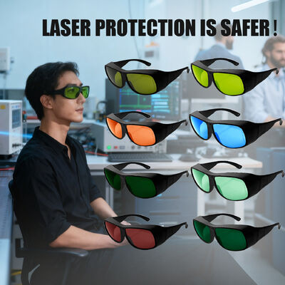 Anti Glare Laser Protection Glasses Laser Goggles Laser Safety Goggles for Laser Cutting Engraving Laboratory Use