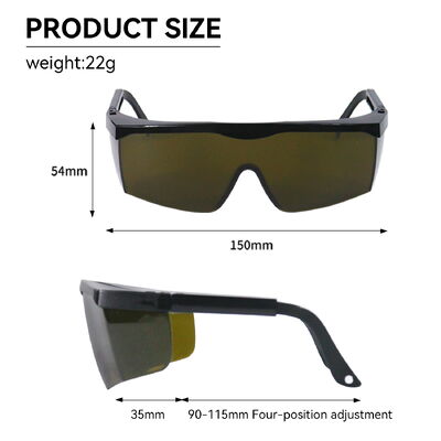 Laser Glasses Protection 10600nm CO2 Certified Eye Protect Glasses YAG KTP RUDY Diodes IPL Glasses ND-YAG Laser Safety Goggles