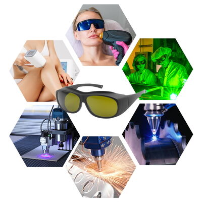 190-510nm OD6 Laser Protection Glasses Blue Light Blocking Glasses UV Protection Lasers Laser Safety Glasses Goggles
