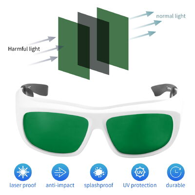 590-690nm OD6 Laser Protective Safety Glasses Goggles Red Light Blocking Laser Lenses Eye Protection Glass