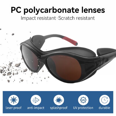 190-540nm 800-1700nm Laser Protective Goggles Glasses Certified 532nm 755nm 1064nm Laser Protection Safety Glasses