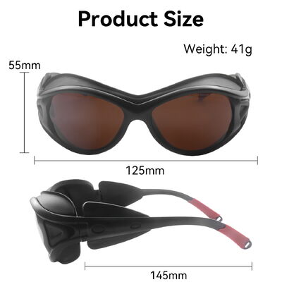 190-540nm 800-1700nm Laser Protective Goggles Glasses Certified 532nm 755nm 1064nm Laser Protection Safety Glasses