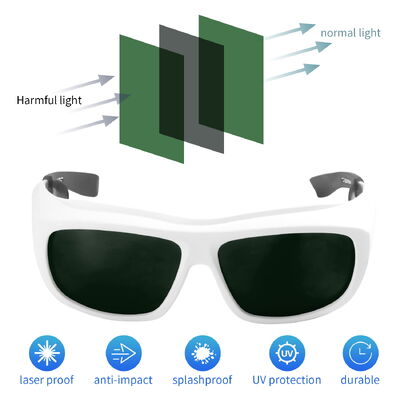 190-690nm OD6 Laser Level Glasses 488nm 532nm 632nm Laser Protective Glass Goggle Laser Lenses Protect Safety Glasses Goggles