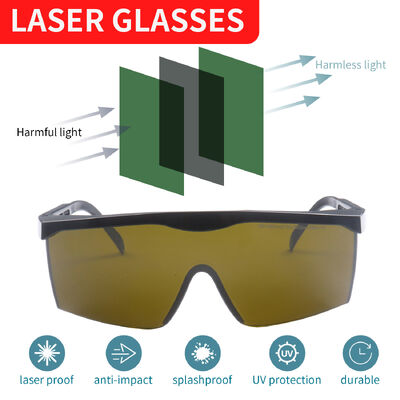 Laser Safety Glasses Laser Welding Goggles Protective Goggles for Industrial Manufacturing Metal Processing Optical Clarity