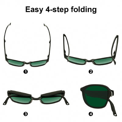 EN207 1064 532nm Laser Goggles Foldable Ipl Hair Removal Beauty Operator Protection Fashion Sunglasses Laser  Safety Glasses