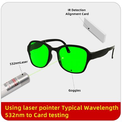 Sunglasses Laser Goggles CE EN207 Ansi Z87 Hair Removal Goggle Ndyag Fiber Green Protective Safety Glasses Eye Protection