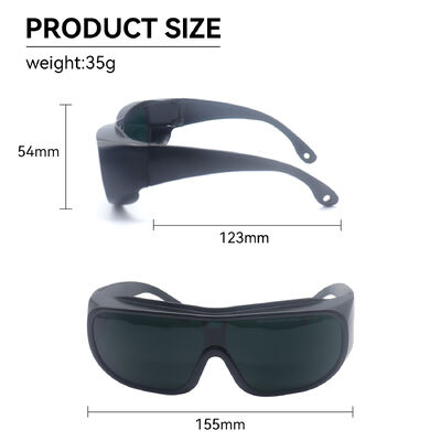 Laser Protective Gasses 532 1064 808 190-2000nm 10600nm OD6 CO2 Protection Goggles Laser Safety Laser Goggles