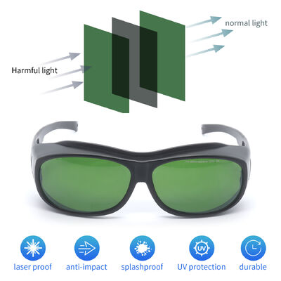 200nm-2000nm CO2 EN207 Fiber Cutting Laser Welding Goggles Ipl Hair Removal Radiation Laser Safety Glasses