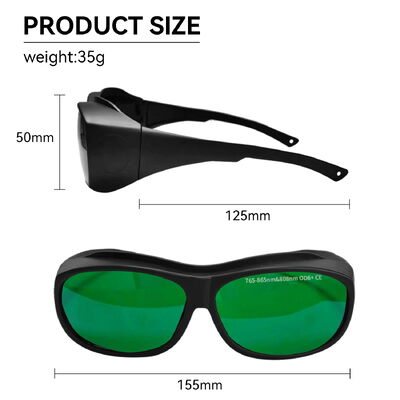 200nm-2000nm CO2 EN207 Fiber Cutting Laser Welding Goggles Ipl Hair Removal Radiation Laser Safety Glasses