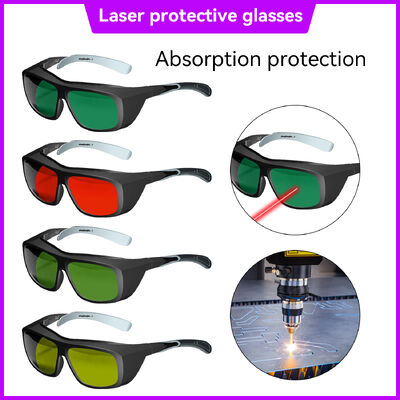 200-2000nm 10600nm  IPL Diode Fiber Laser Eye Protection Glasses 1064nm Cutting Goggles Industrial Laser Safety Goggles
