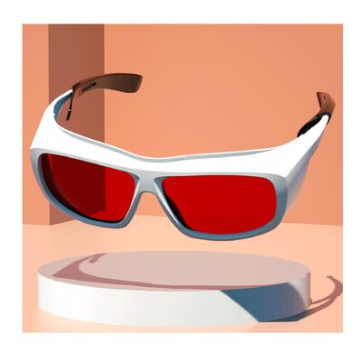 Laser Welding Diode OD5 OD7 800-1100 Fiber Cutting Safety Glasses Anti-scratch Yag Protective Work Welding Laser Safety Glasses