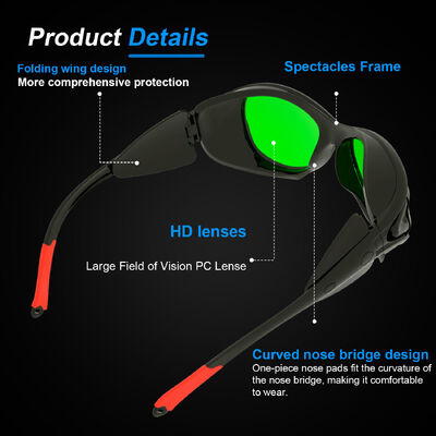 Laser Welding Diode OD5 OD7 800-1100 Fiber Cutting Safety Glasses Anti-scratch Yag Protective Work Gl New Goggles Protection