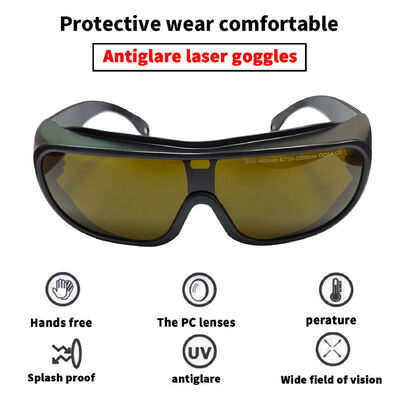 Goggles 610-1200nm OD7 ND YAG 1064 Industrial Protective Laser Safety Glasses for Marking Welding Beauty Machine
