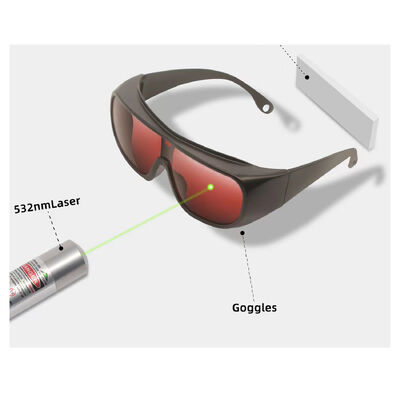 Lasershair Removal Diode Ndyag Protective Ipl 200nm-2000nm Working Fashion Anti Fog Prescription Welding Laser Glasses Safety