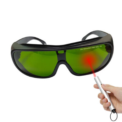 OD8 OD7 190 450 1064nm Goggle Eye Protection IR Radiation Hair Removal CE EN207 Z87 Ipl Anti Fog Anti-scratch Protective Glasses