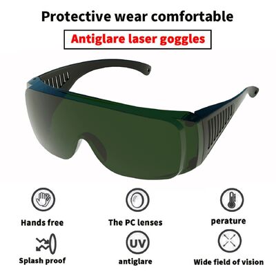 200nm-2000nm Googles Diode Ndyag Fiber Lasershair Removal Protective Spectacles CE EN207 Anti Fog 1064nm Laser Safety Glasses