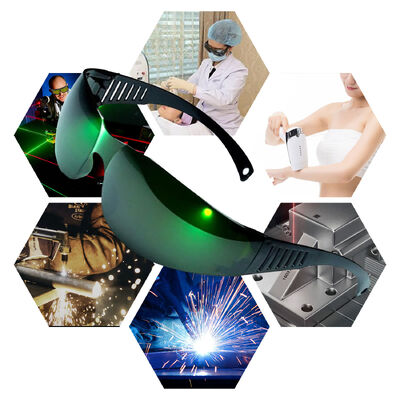 200-480nm 750-2000nm OD5 Eyewear Protective Eyes Protection Laser Safety for Marking Welding Beauty Machine Safety Glasses