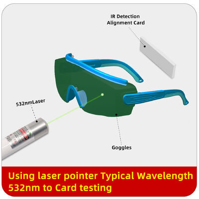 Industrial Radiation CO2 Protective Goggles 808 Diode CE EN207 Z87 Ipl Beauty Operator Protect Laser Safety Glasses