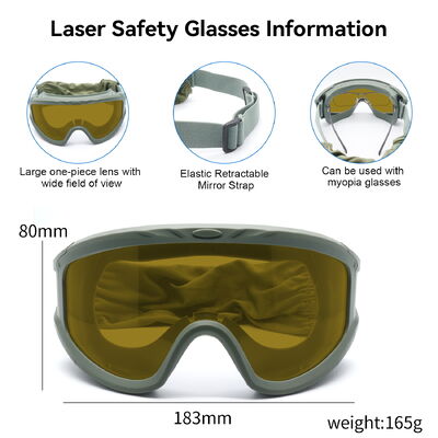 OEM ODM 1064nm Laser Safety Glasses Professional Headwear Use CO2 Protection Glasses IPL Laser Hair Removal Glasses Goggles