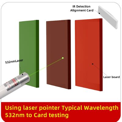 CE EN207 Z87.1 Customized Size 200-2000nm OD7 OD8 Industrial Machinery Equipment Viewing Safety Protective Window Shields