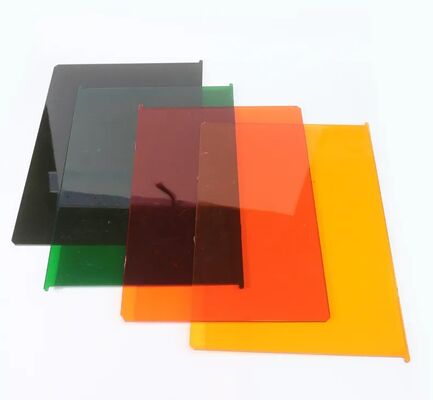 Laser Lenses 450*450mm 3&5mm Custom Windows Sheet 532 1064nm Protection Box Sheet Acrylic Laser Protective Safety Glass Screen