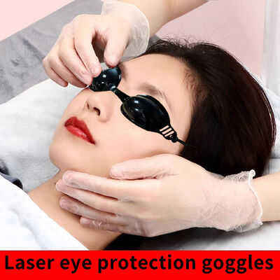 Hot-selling Client Goggles CE EN207 Ansi Z87 Protective Eyeshade Safety Eye Mask Beauty OPT IPL E Light Blocking Laser Eyewear