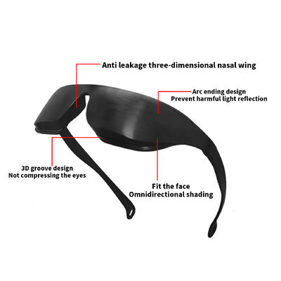Hair Removal Goggles CE Ansi Z87 Beauty Anti Laser Protective Eyebrow Eye Mask OPT IPL Shading E Light Eye Patch