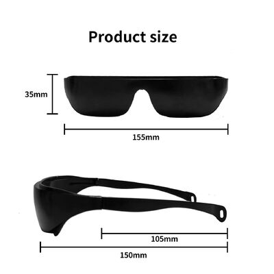 Hair Removal Goggles CE Ansi Z87 Beauty Anti Laser Protective Eyebrow Eye Mask OPT IPL Shading E Light Eye Patch