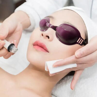 Beauty Patient Protective Wearing Length Adjustable Laser Goggles Eyeshade Safety Goggle for IPL Laser LED UV Lamp Treatment