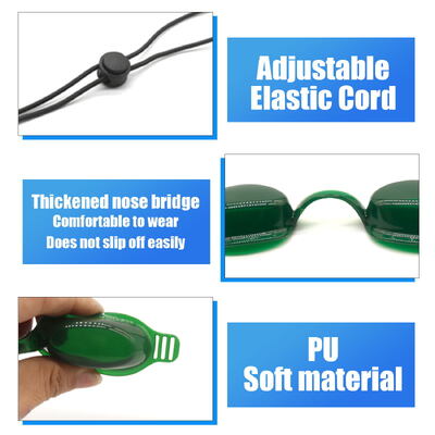 2024 Hot Sale High Quality Sunbathing Goggles Soft Silicone Eyepatch Adjustable Eyewear Protection Beauty IPL-Laser Eyecup