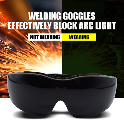 New Style 8 Degree Gray Eyewear Protective Eyes Helmets Weld Goggles Welding Glasses Welder