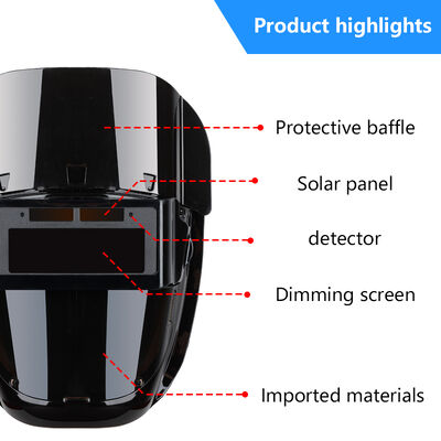 High Quality Auto Darkening Welding Helmet Heat-resistant Protect Eyes Face Welding Hood Safety Weld Goggles