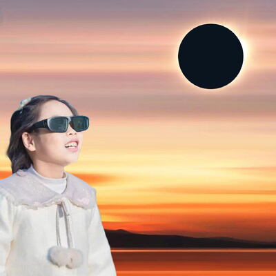 2024 High Quality Plastic Safe Solar Observation Solar Eclipse Glasses Certified Safe Shades for Direct Sun Viewing