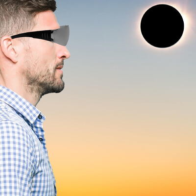 Solar Eclipse Glasses Certified Safe Shades for Direct Sun Viewing Approved 2024