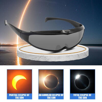 Eclipse Sunglasses Certified Ultra-light Solar Compact Size Comfortable Durable Plastic Eclipse Glasses ForDirect Sun Viewing