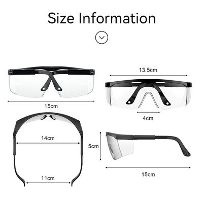OEM ODM Industrial Safety Glasses Transparent Protective Safety Goggles Eye Protection Z87 Goggles