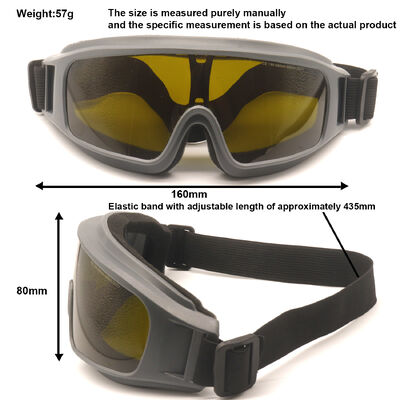 Hot-selling Wrap Around Eye Protection Big View Goggles CE Ansi Z87.1 Fashion Anti Fog Working Dark Clear Safety Glasses