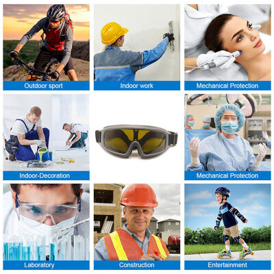 CE Ansi Z87 Eye Protection Goggle Personal Equipment Anti Fog Clear Dark Safety Working Eyewear Fashion Protective Glasses
