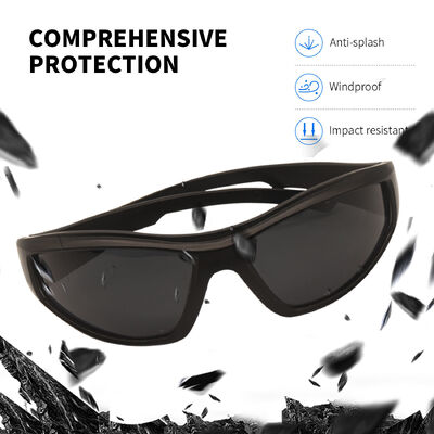 CE Ansi Z87 Eye Protection Gray Goggles Personal Equipment Stylish Anti Fog Safety Working Eyewear Fashion Protective Glasses