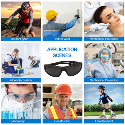 CE Ansi Z87 Eye Protection Gray Goggles Personal Equipment Stylish Anti Fog Safety Working Eyewear Fashion Protective Glasses