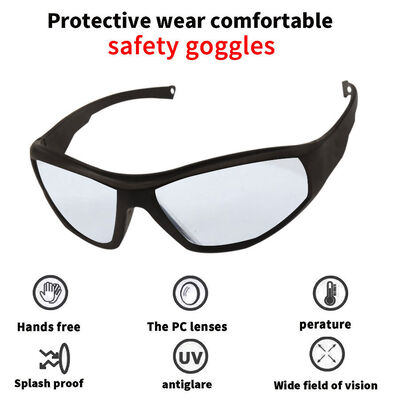 Custom Dust Clear Dark Lens Goggles Shield Trendy Ansi Z87 Unisex Impact Resistant Sunglasses Working Anti Fog Safety Glasses
