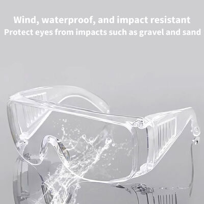 Custom Industrial Protection Lenses Prescription Goggles Ansi Z87.1 Fashion Anti Fog Dust Working Stylish Clear Safety Glasses