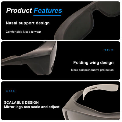 Goggles CE EN166 Seguridad Industrial Funny Anti Fog Construction Side Shields Men Women Prescription Stylish Safety Glasses