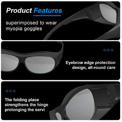CE Z87 Protection Lenses Sunglasses Prescription Goggles Fashion Day Night Anti Fog Clear Dark Safety Glasses Spectacles