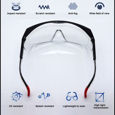 Eye Protection Eyewear Z87 Safety Anti-fog Tactical Industrial Googles Goggles Lentes De Seguridad Red Leg Safety Glasses