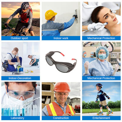 Fashion Rubber Wrap-Around Protective Goggle CE EN166 Ansi Z87.1 Goggles Funny Working Anti Fog Side Shields Safety Glasses