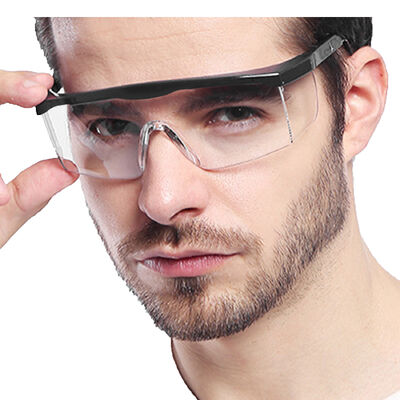 Working Spectacles Lenses Prescription Goggles CE Ansi Z87.1 Fashion Anti Fog Dust Work Stylish Clear Dark Safety Glasses